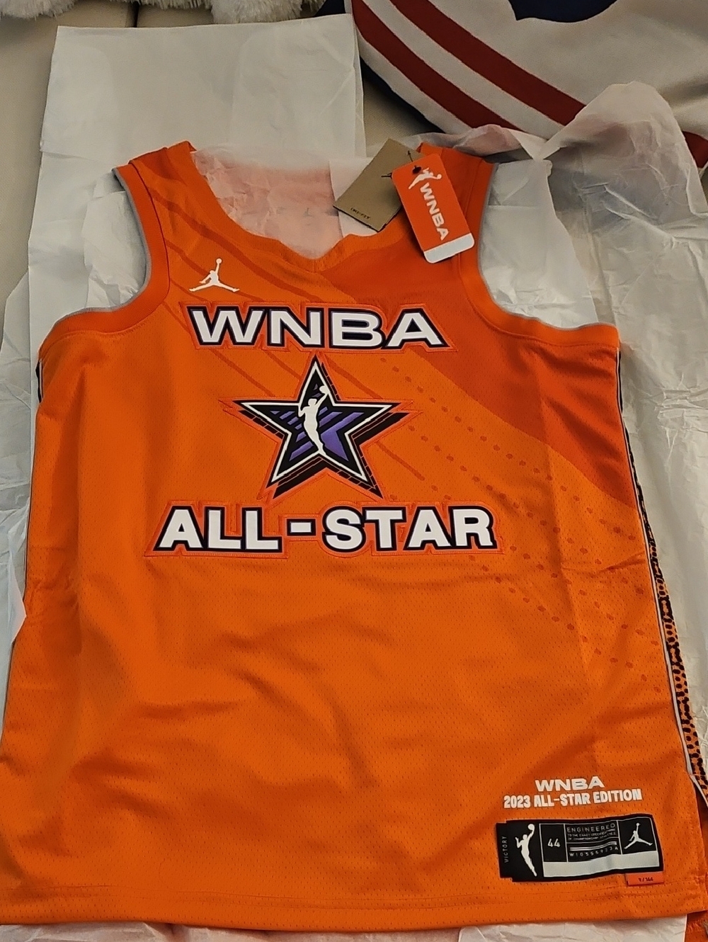 NBA NIKE JUMPMAN WOMENS ALL STAR SWINGMAN JERSEY MEDIUM